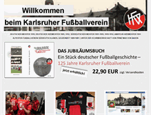 Tablet Screenshot of karlsruher-fv1891.de